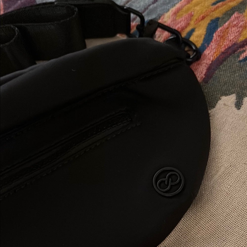 Calia Black Crossbody Belt Bag